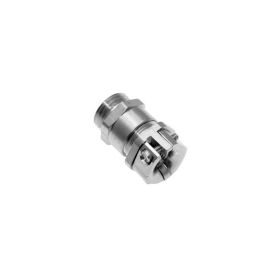 PG9, Nickel Plated Brass, Clamping, Cable Gland, 0.236 - 0.354