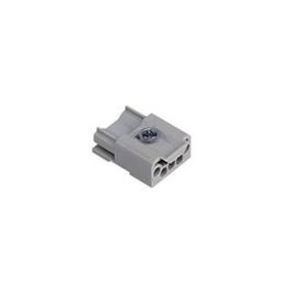 Standard, CXL series, Female Rectangular Insert, 6 pin, 10 amp, Crimp, For fiber optic, electro-optical interface and Contacts not included