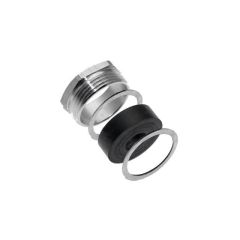 PG11, Nickel Plated Brass, Concentric, Cable Gland, 0.236 - 0.472